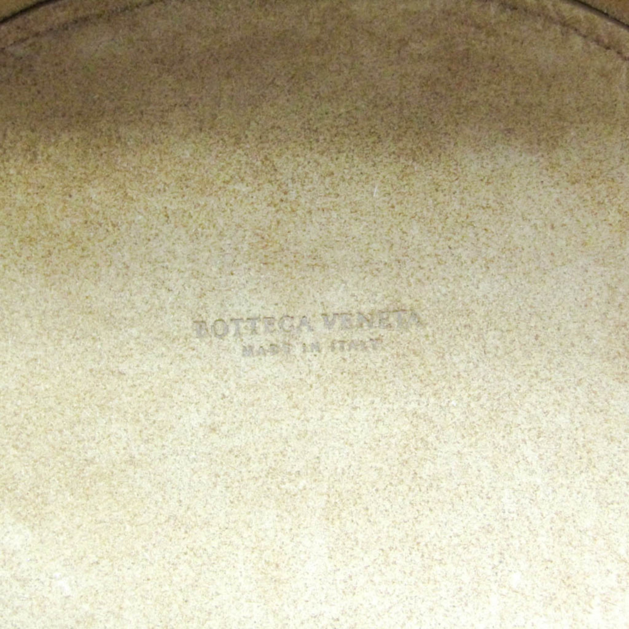 Bottega Veneta Basket Tote Leather Pink Leather Tote Bag Bag (Pre-Owned)