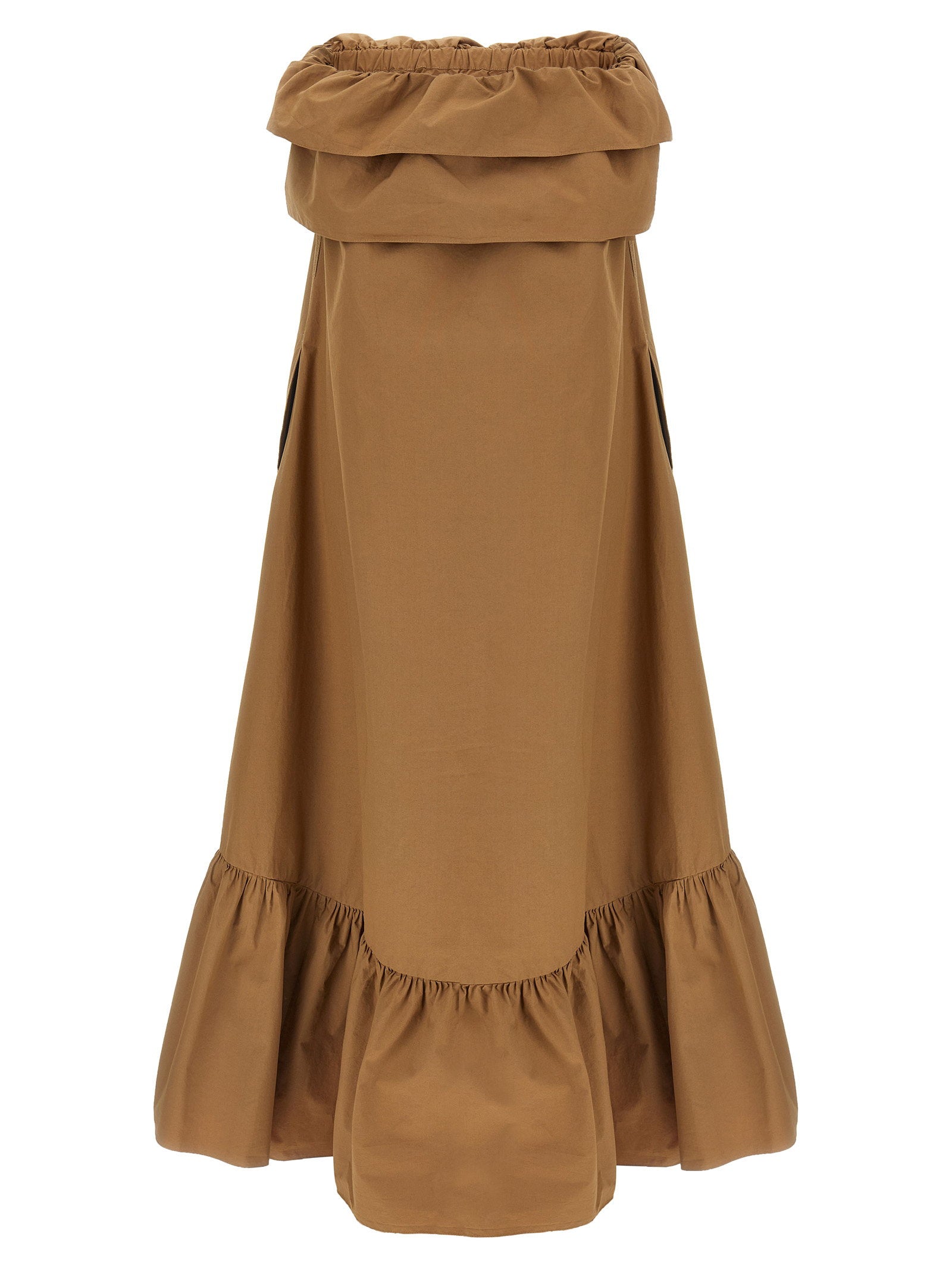Saint Laurent Women's Flounce Dress