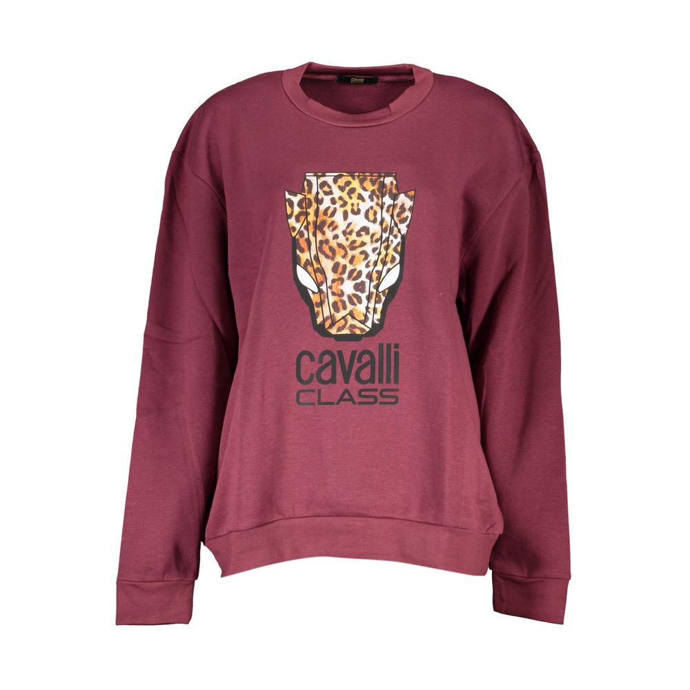 Cavalli Class Grey Polyester Men's Women's Sweatshirt