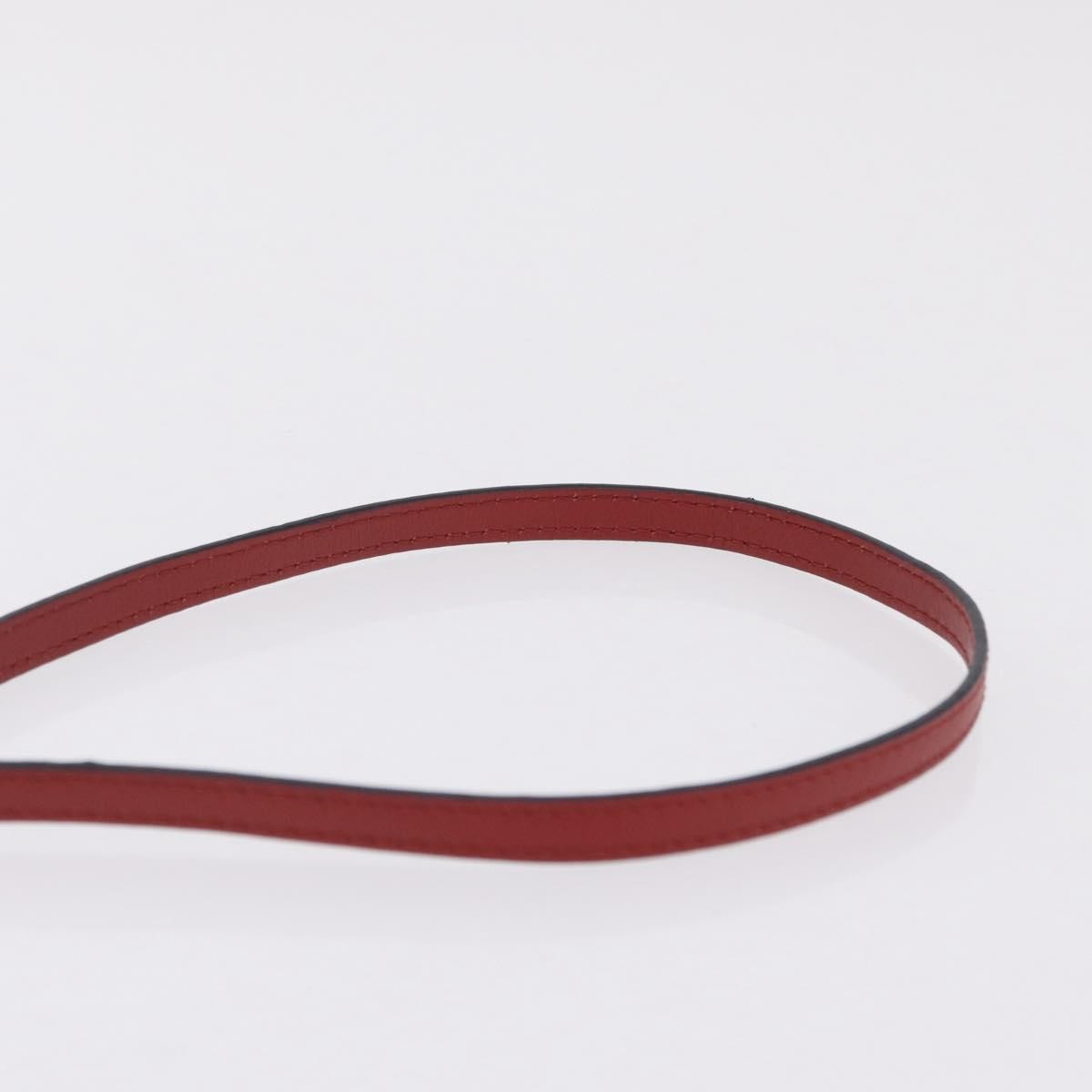 Loewe Metal Gate Leather Red Leather Shoulder Bag Bag (Pre-Owned)