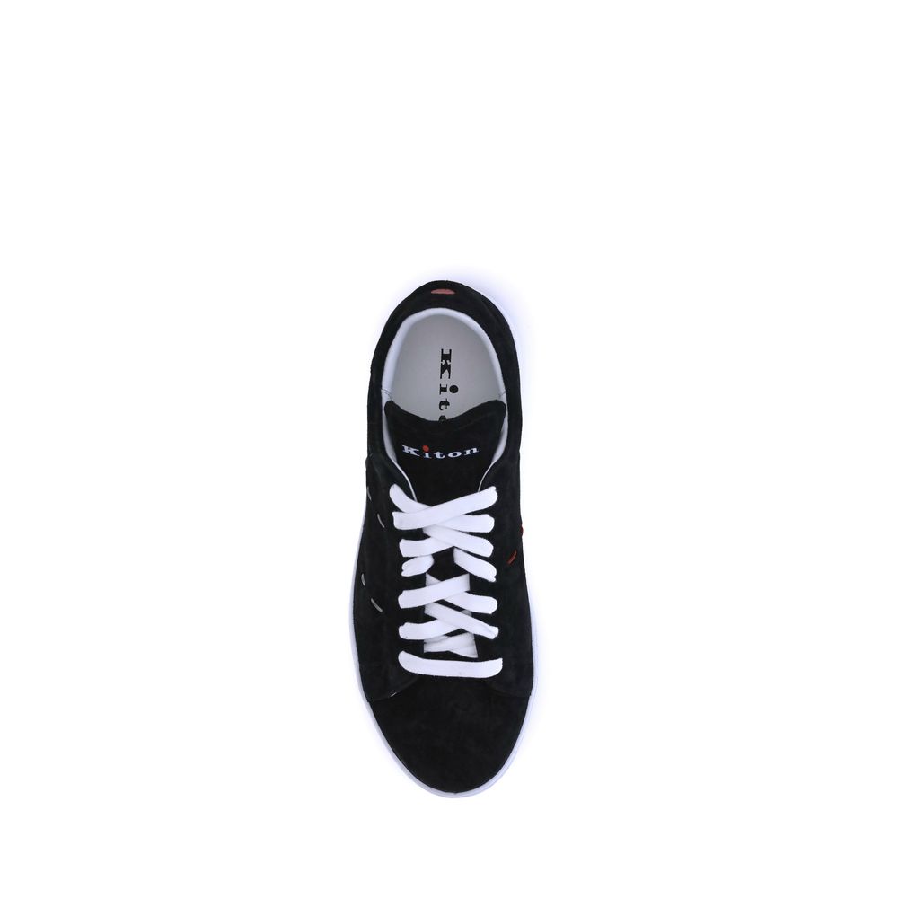 Kiton Leather Men's Sneakers