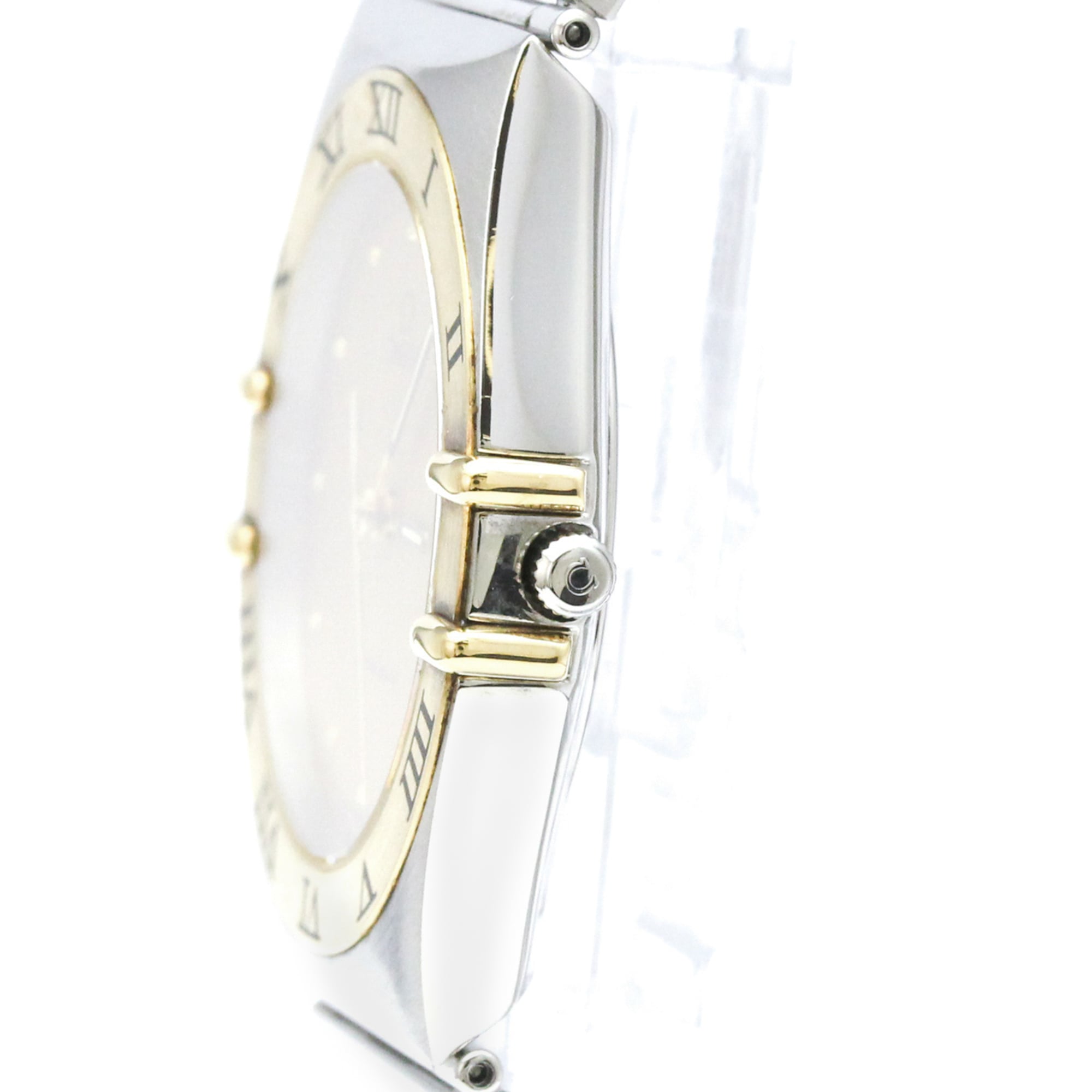 Omega Constellation Gmt Stainless Steel And Yellow Gold (18K) Watch (Pre-Owned)