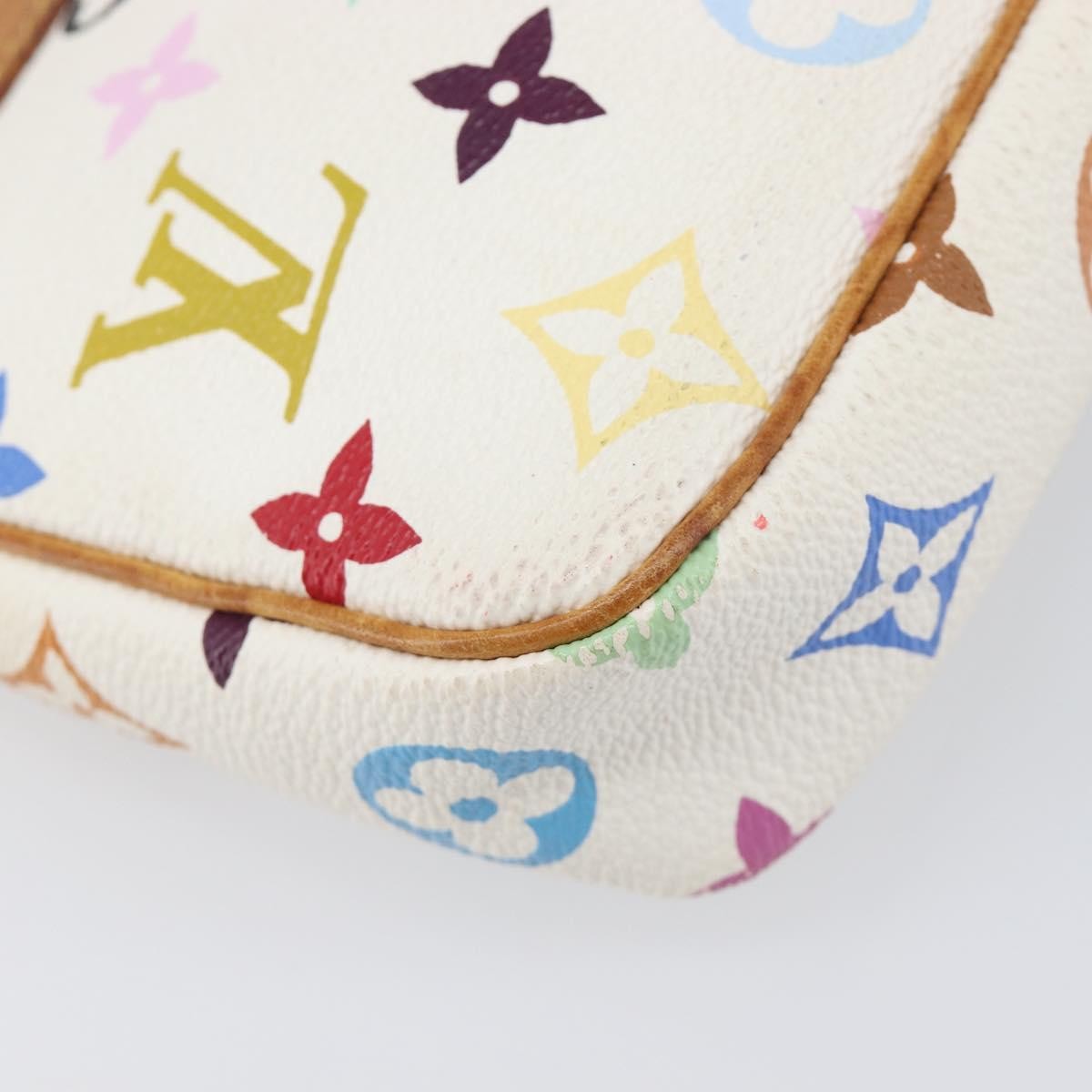 Louis Vuitton Pochette Accessoires Nm Monogram Multicolor Multicolour Canvas Clutche & Pouche Bag (Pre-Owned)