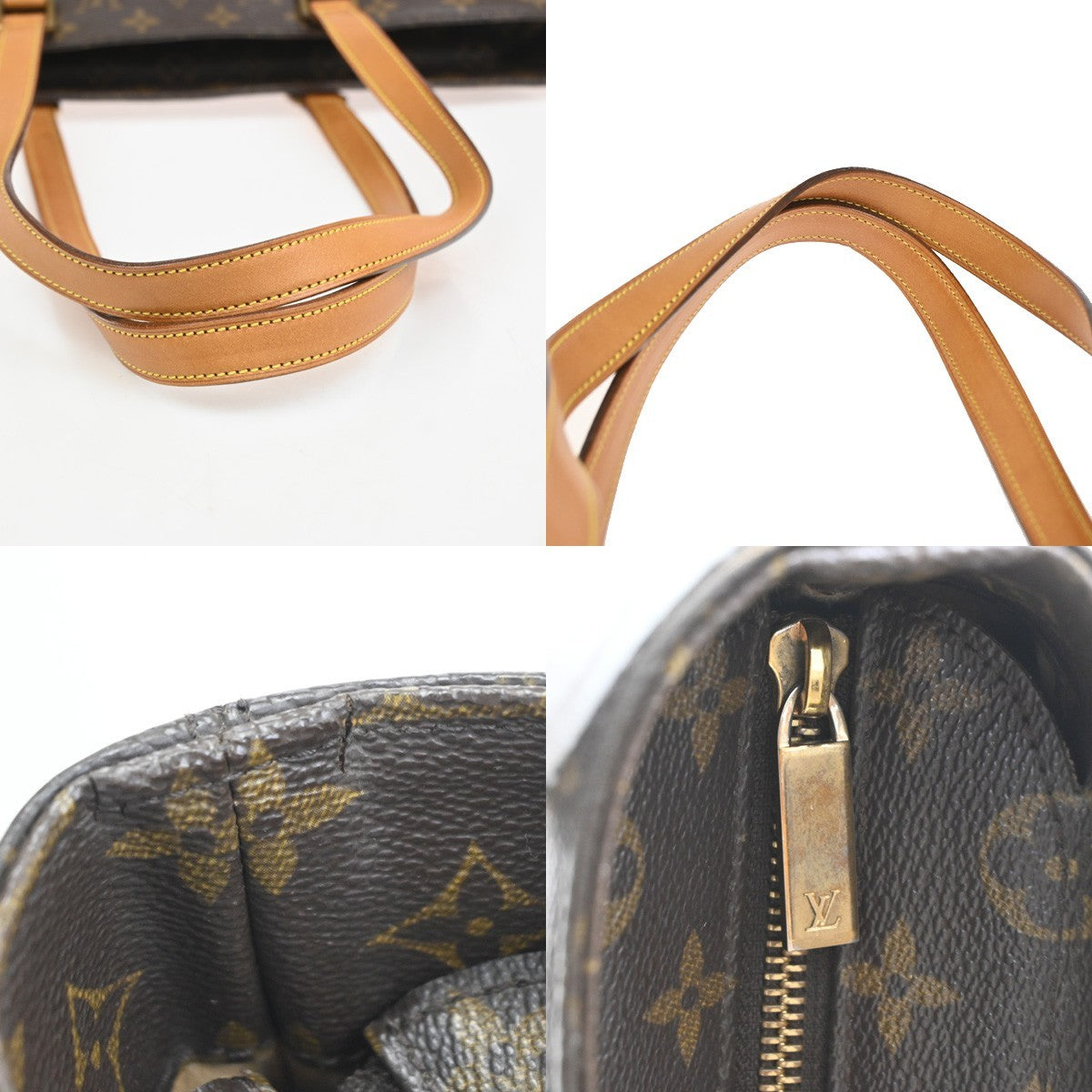 Louis Vuitton Luco Monogram Brown Canvas Tote Bag Bag (Pre-Owned)