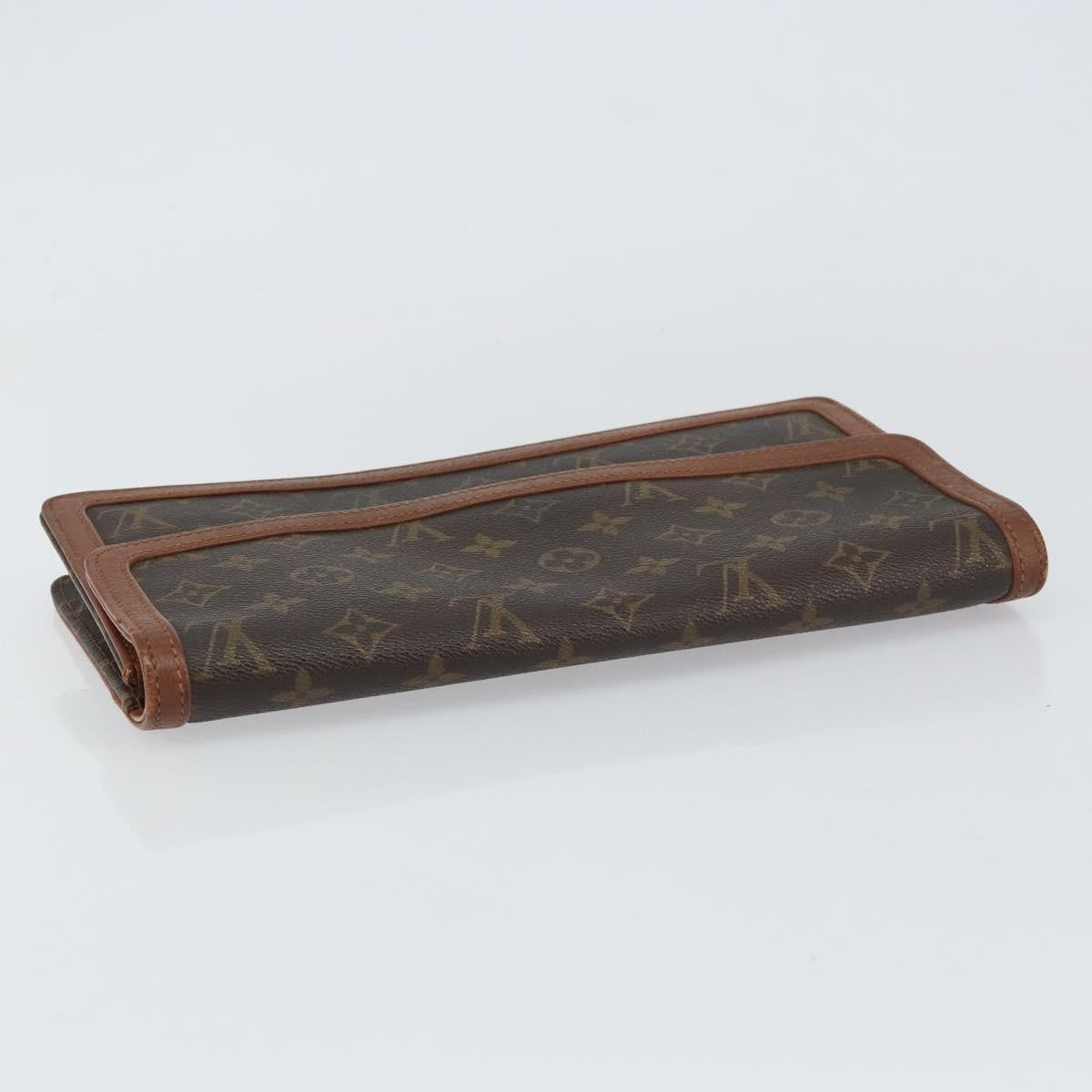 Louis Vuitton Dame Pochette Monogram Canvas Brown Canvas Clutche & Pouche Bag (Pre-Owned)