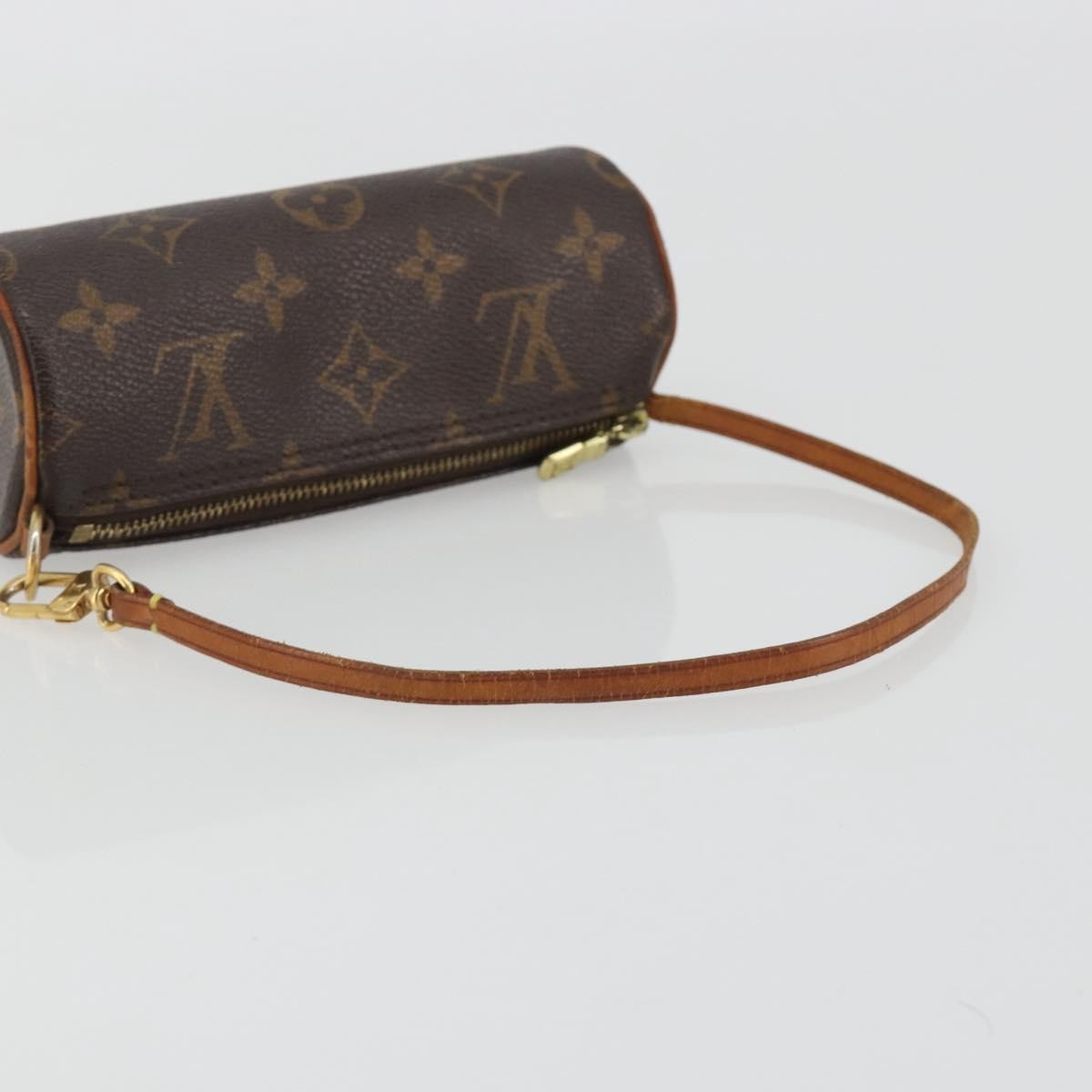 Louis Vuitton Papillon Pochette Monogram Canvas Brown Canvas Clutche & Pouche Bag (Pre-Owned)