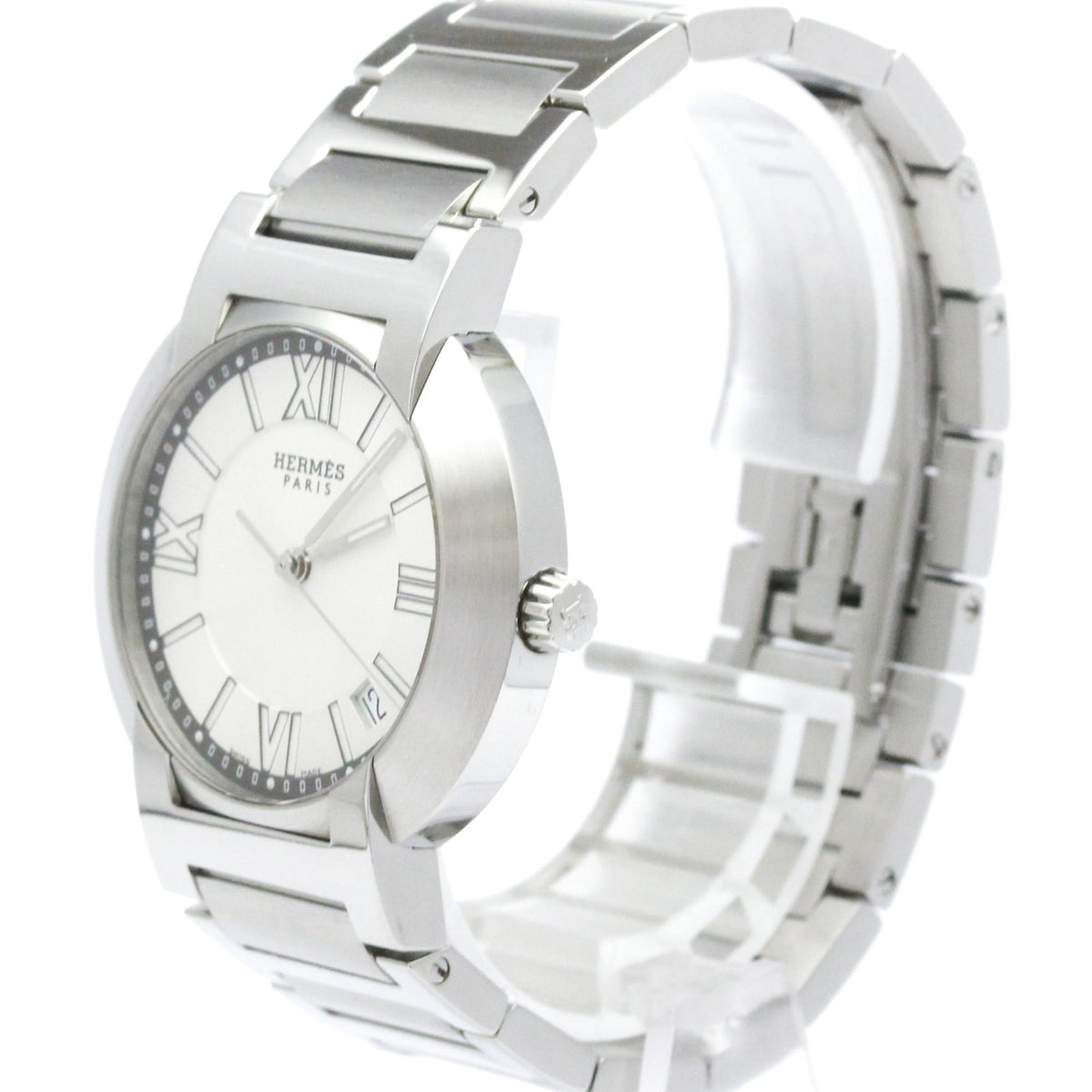Hermes Nomade Quartz Stainless Steel Watch (Pre-Owned)