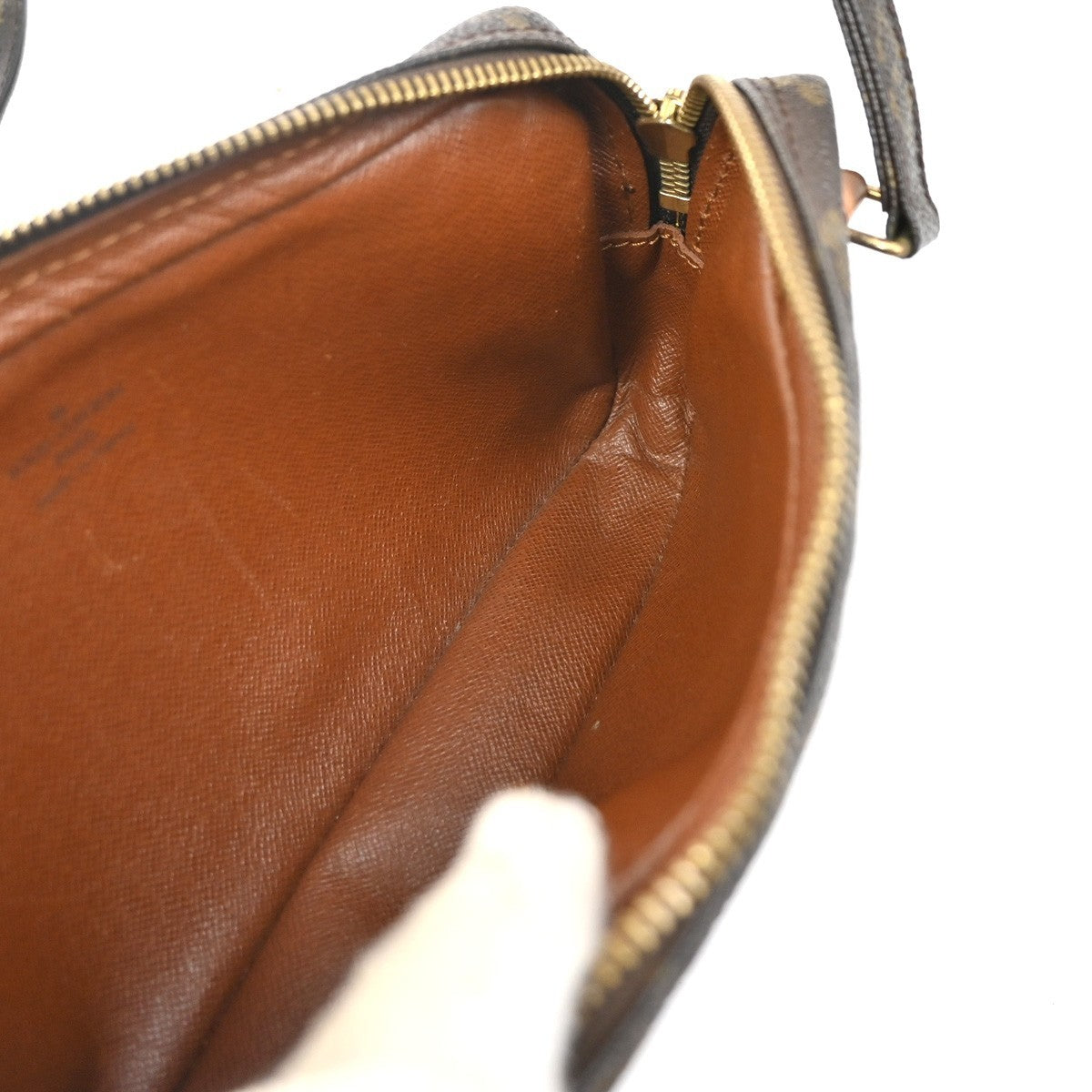 Louis Vuitton Pochette Marly Bandouliere Monogram Canvas Brown Canvas Shoulder Bag Bag (Pre-Owned)