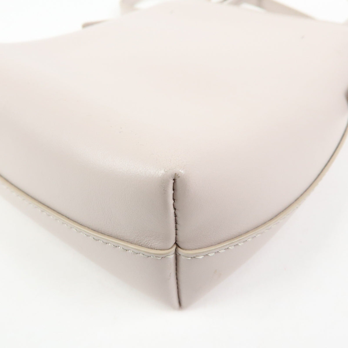 Chloe Sense Leather Pink Leather Tote Bag Bag (Pre-Owned)