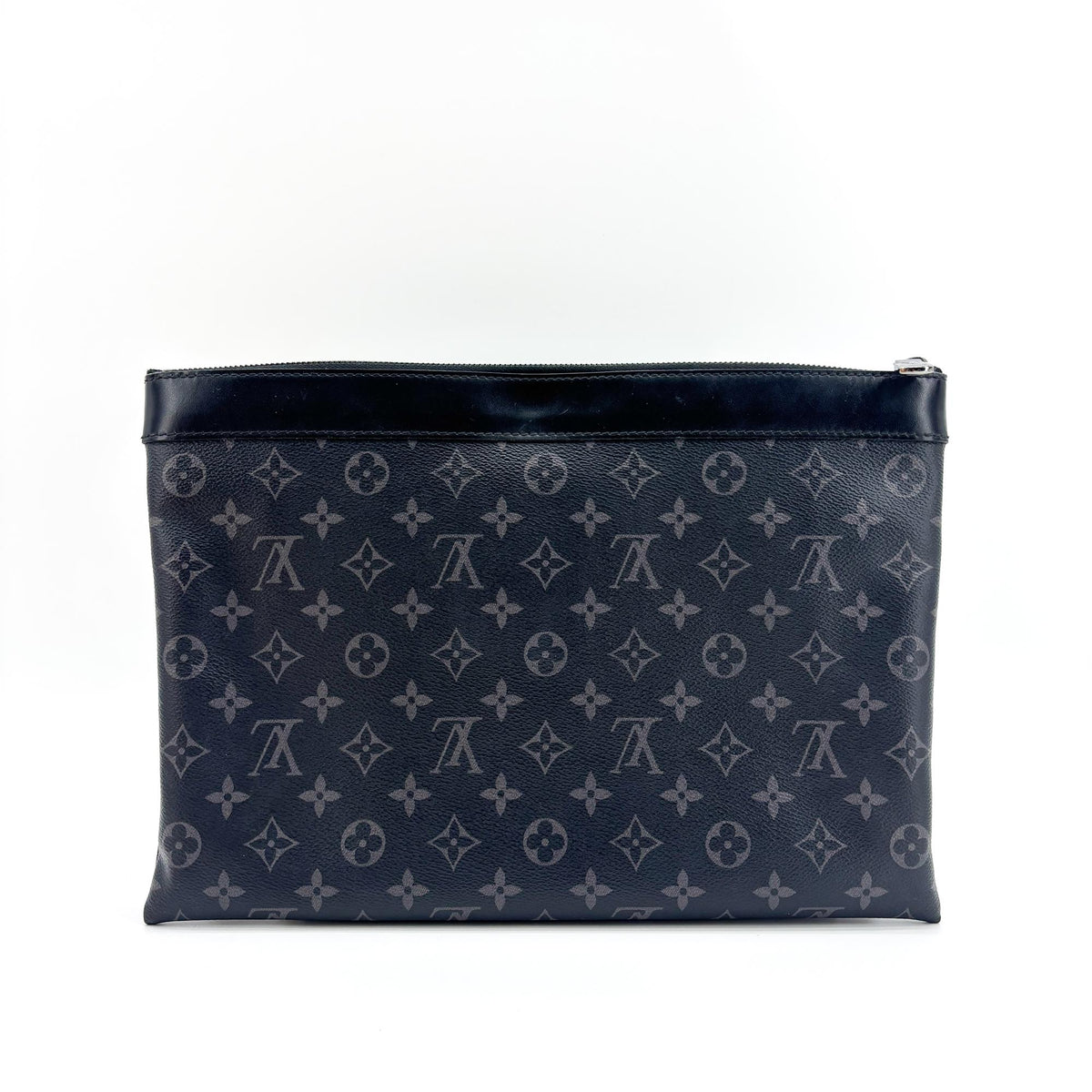 Louis Vuitton Discovery Pochette Monogram Eclipse Canvas Black Canvas Clutche & Pouche Bag (Pre-Owned)