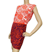 Gucci Women's Multicolor Floral Silk T Shirt Runway Dress