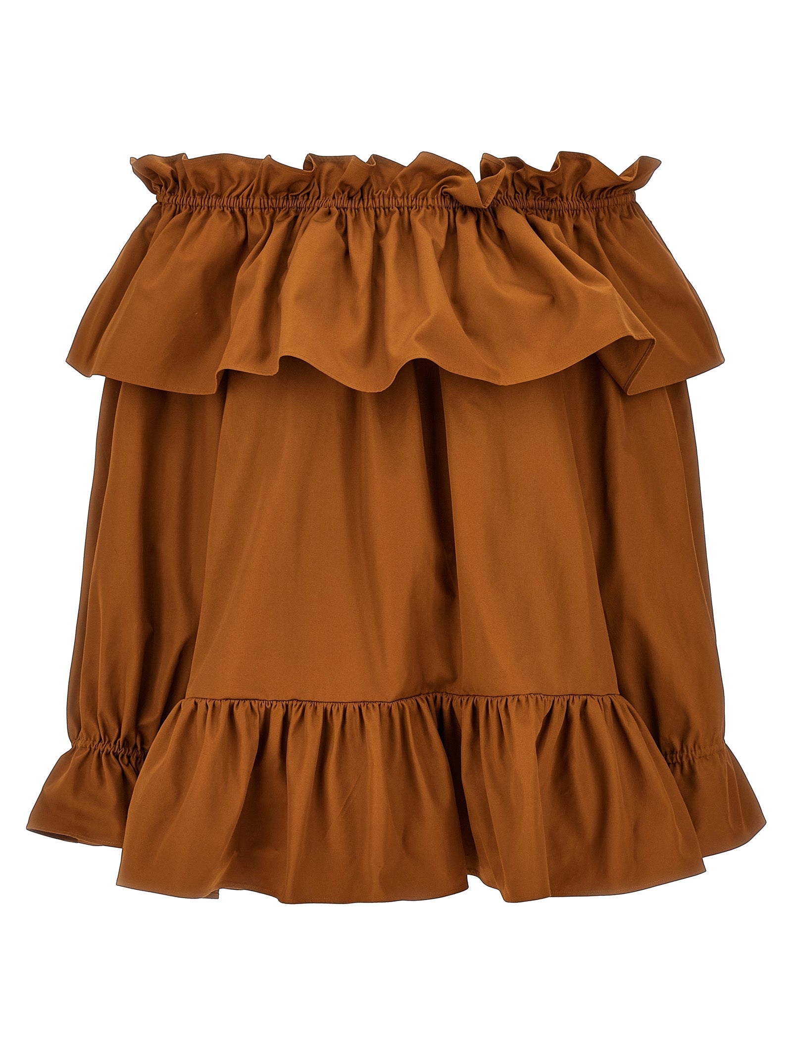 Saint Laurent Women's Flounces Mini Dress