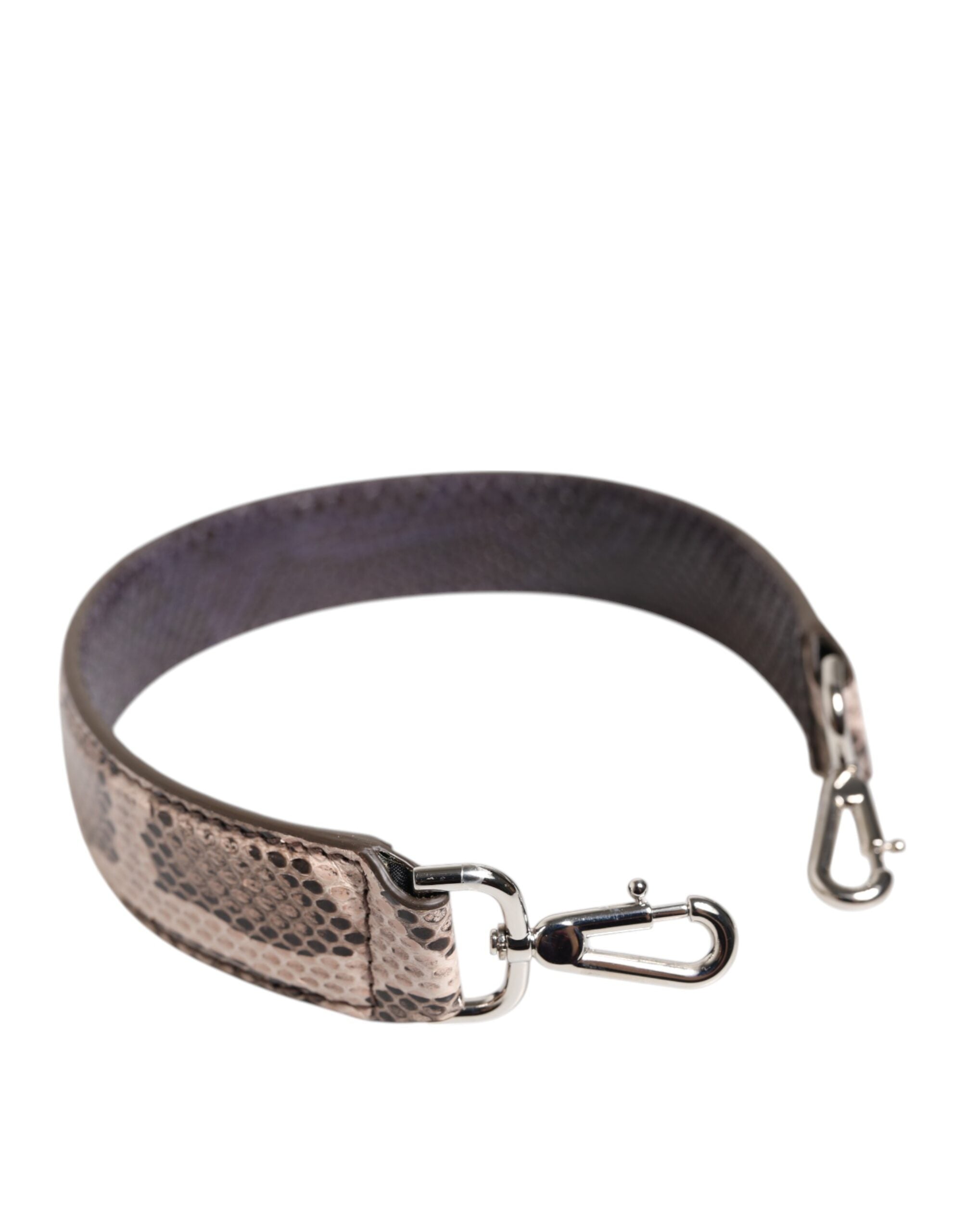 Dolce & Gabbana Beige Exotic Leather Handbag Accessory Shoulder Women's Strap