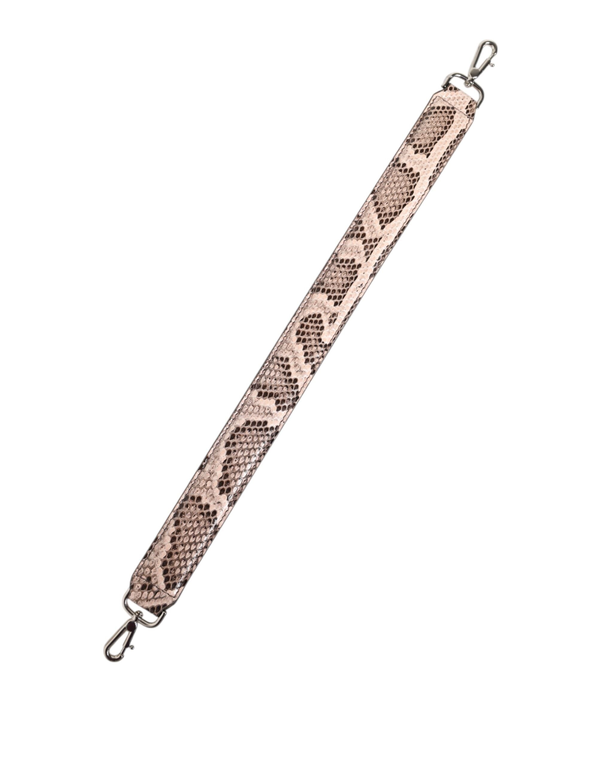 Dolce & Gabbana Beige Exotic Leather Handbag Accessory Shoulder Women's Strap