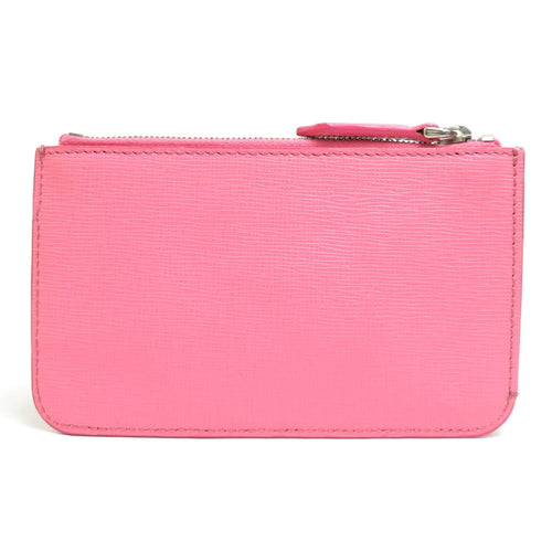 Fendi Monster Pink Leather Wallet  (Pre-Owned)