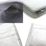 Bottega Veneta Silver Leather Wallet  (Pre-Owned)