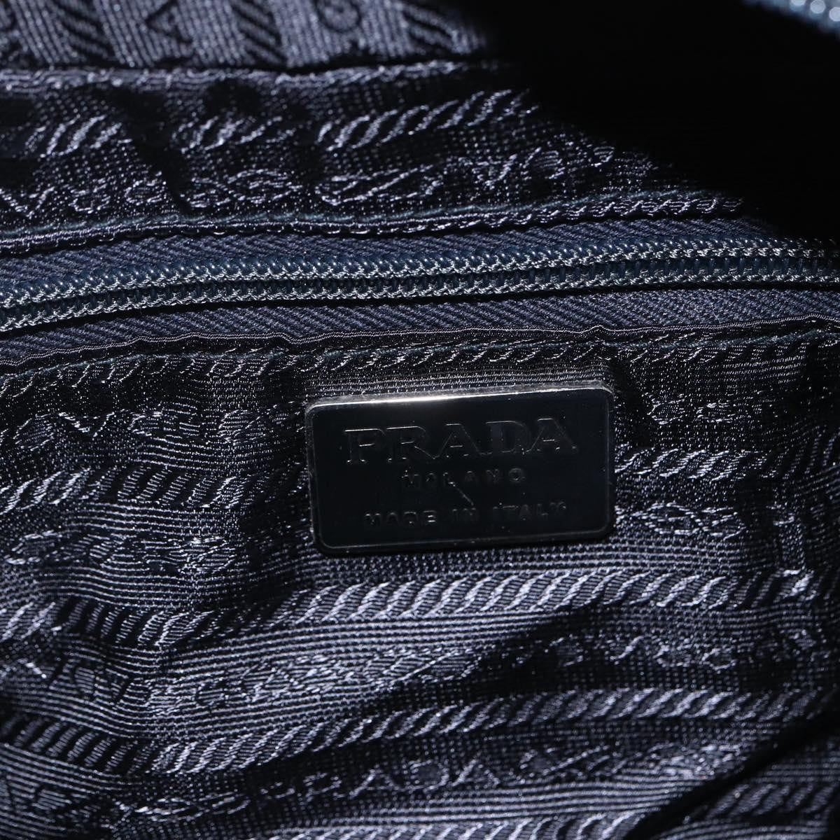 Prada Vintage Tessuto Black Nylon Handbag (Pre-Owned)