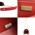 Chanel Rabbit Red Fur Handbag (Pre-Owned)