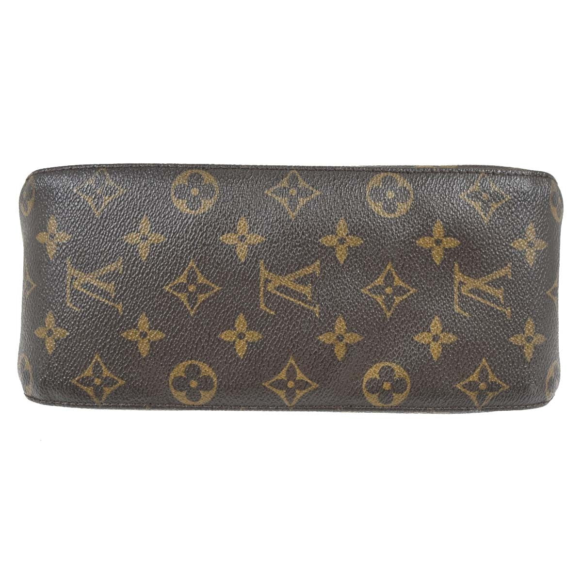 Louis Vuitton Looping Monogram Canvas Brown Canvas Handbag (Pre-Owned)