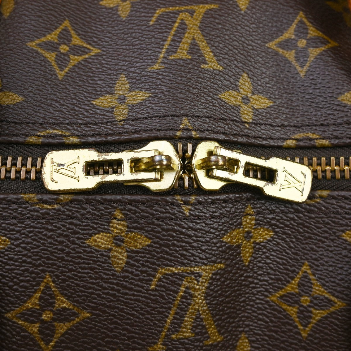 Louis Vuitton Keepall Bandouliere Monogram Canvas Brown Canvas Travel Bag Bag (Pre-Owned)