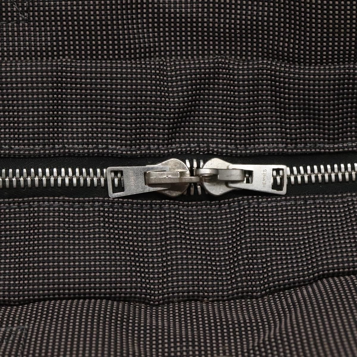 Hermes Fourre-Tout Herline Fourre-Tout Herline Gray Canvas Bag (Pre-Owned)