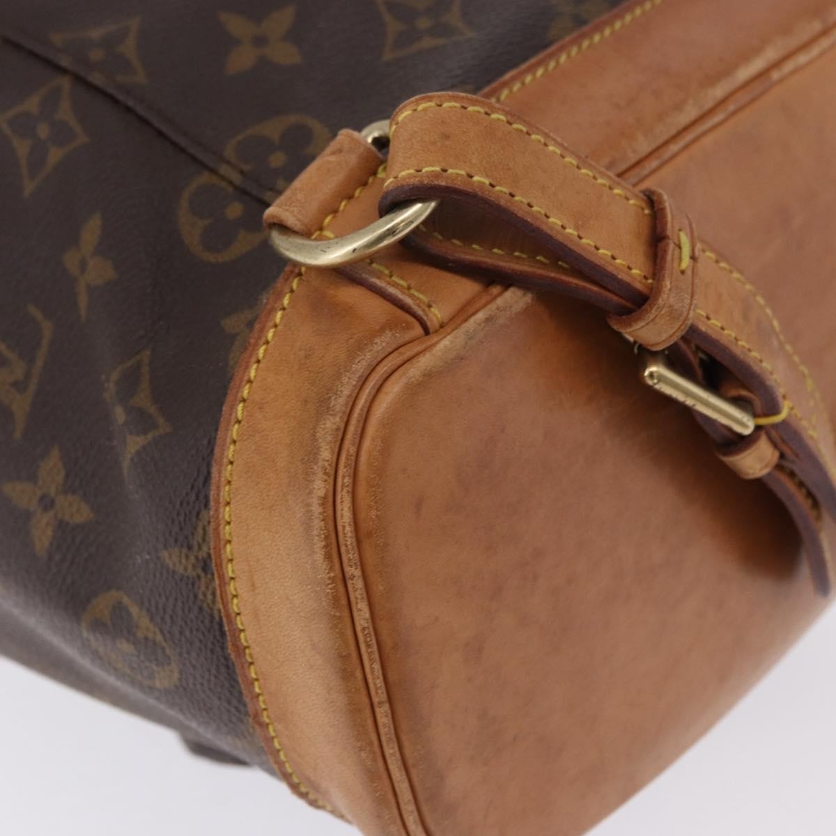 Louis Vuitton Vintage Montsouris Monogram Canvas Brown Canvas Backpack Bag (Pre-Owned)