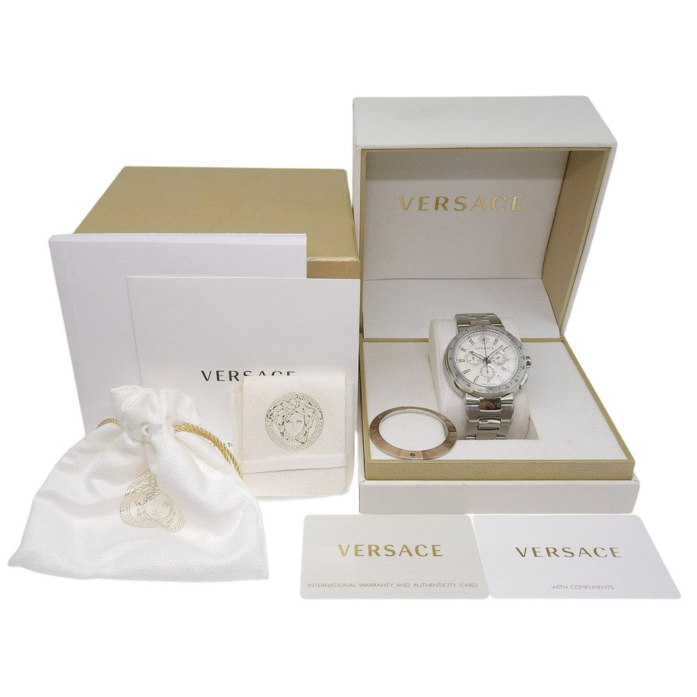 Versace Urban Mystique Chronograph Quartz Stainless Steel Watch (Pre-Owned)