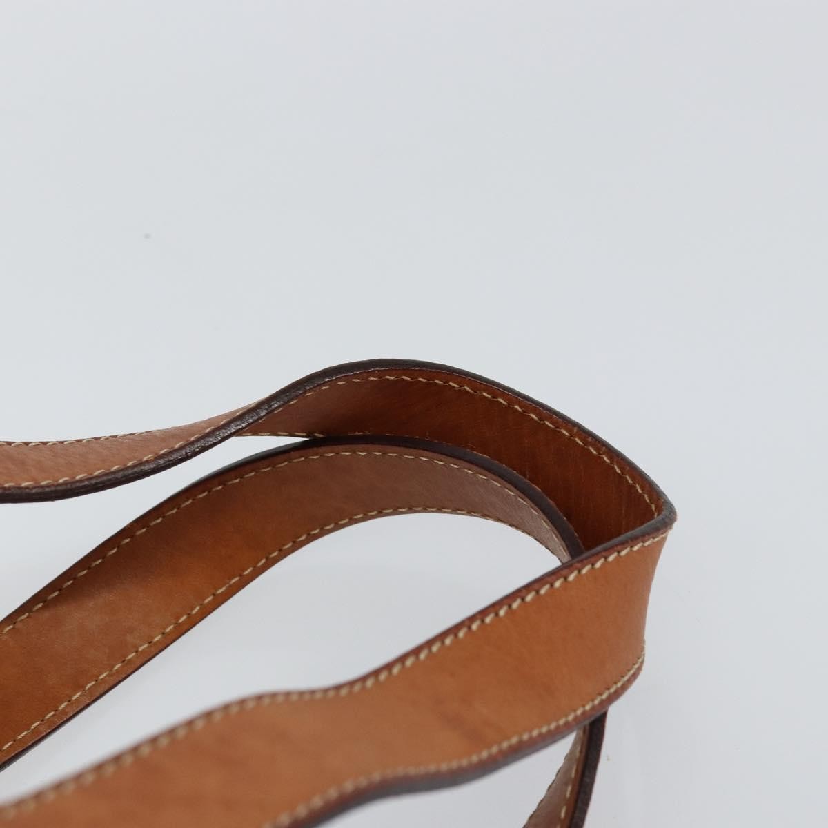 Celine Macadam Macadam With Leather Brown Canvas Shoulder Bag Bag (Pre-Owned)