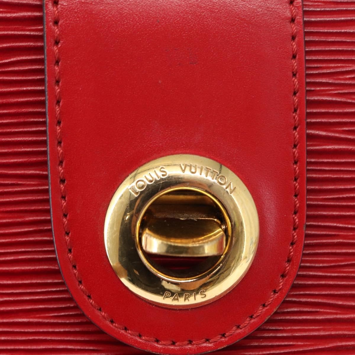 Louis Vuitton Cluny Epi Leather Red Leather Shoulder Bag Bag (Pre-Owned)