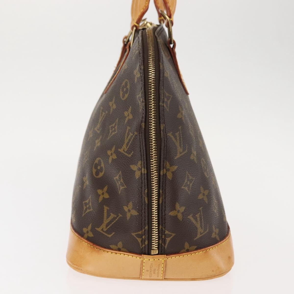 Louis Vuitton Alma Monogram Canvas Brown Canvas Handbag (Pre-Owned)