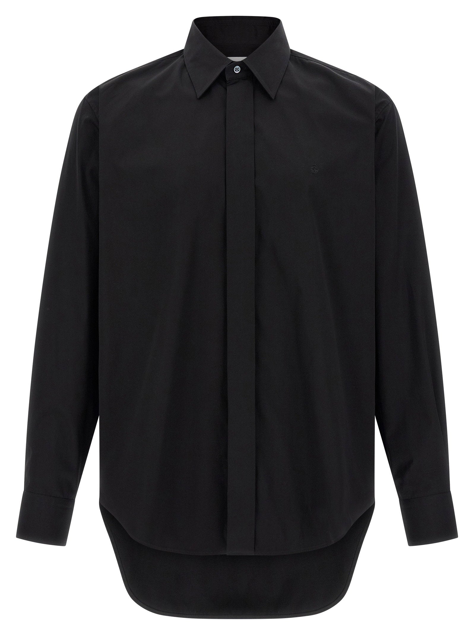 Alexander Mcqueen Men's Logo Embroidery Shirt