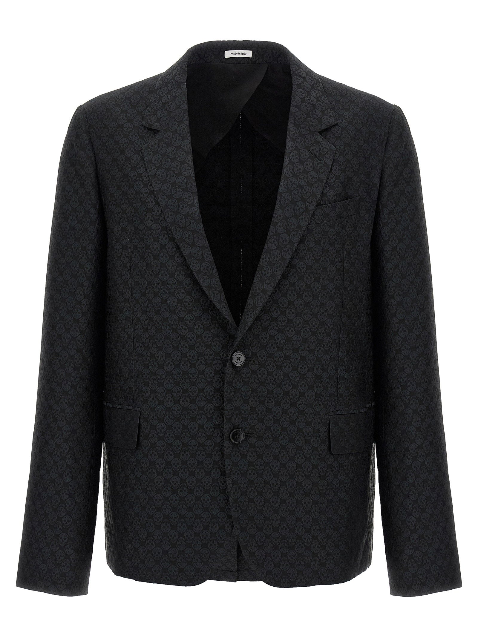 Alexander Mcqueen Men's Skull Blazer