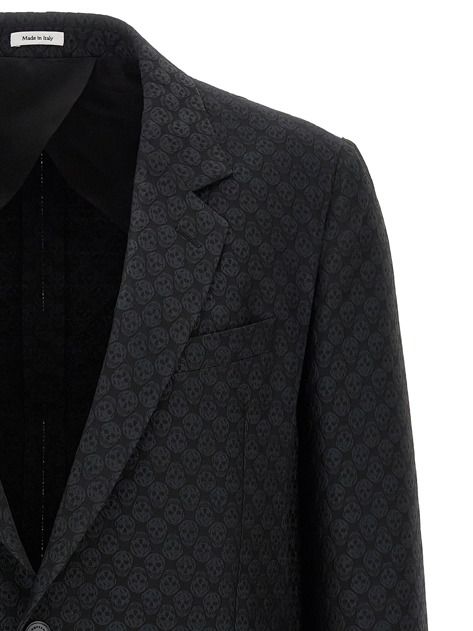 Alexander Mcqueen Men's Skull Blazer