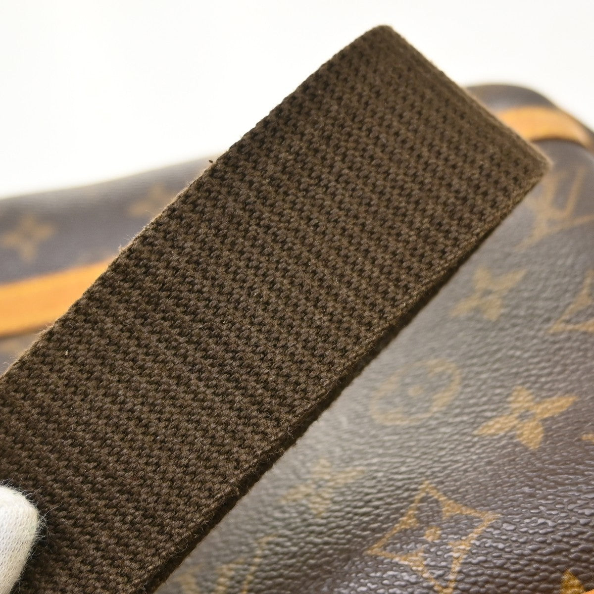 Louis Vuitton Reporter Monogram Canvas Brown Canvas Shoulder Bag Bag (Pre-Owned)