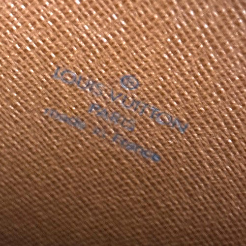 Louis Vuitton Drouot Monogram Canvas Brown Canvas Shoulder Bag Bag (Pre-Owned)