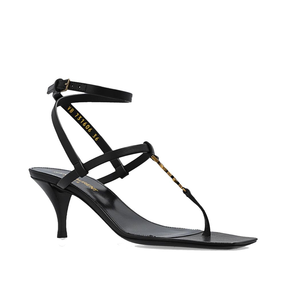 Saint Laurent Cassandra Heeled Women's Sandals
