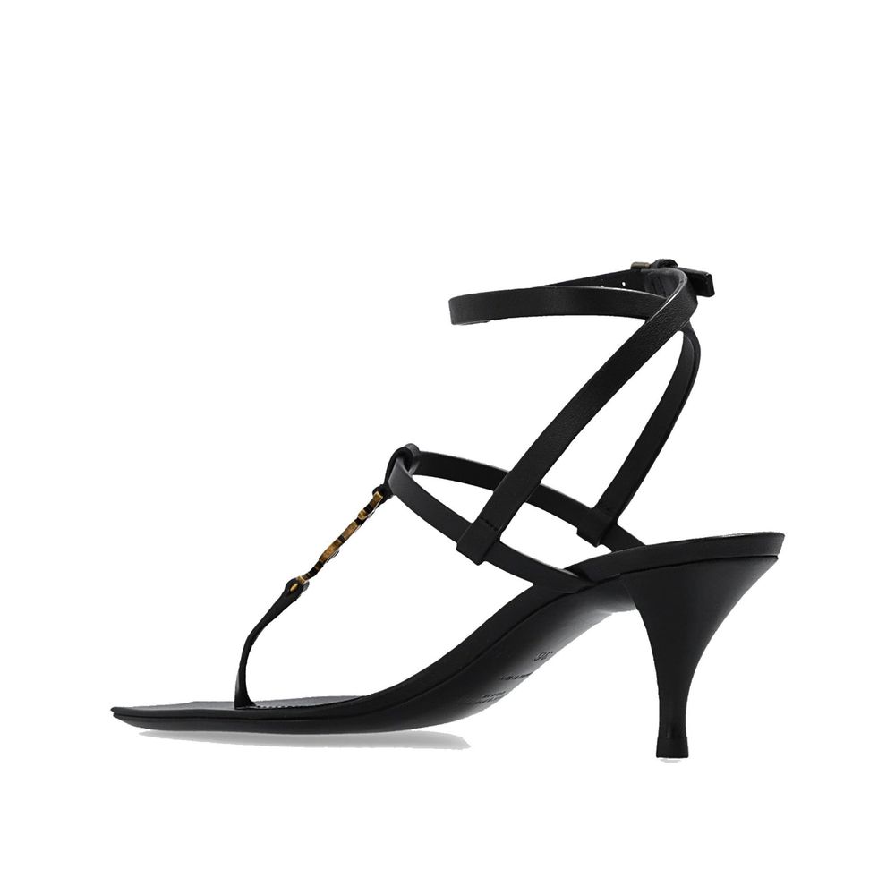 Saint Laurent Cassandra Heeled Women's Sandals