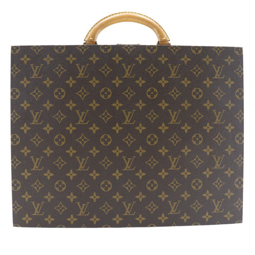 Louis Vuitton Brown Canvas Briefcase Bag (Pre-Owned)