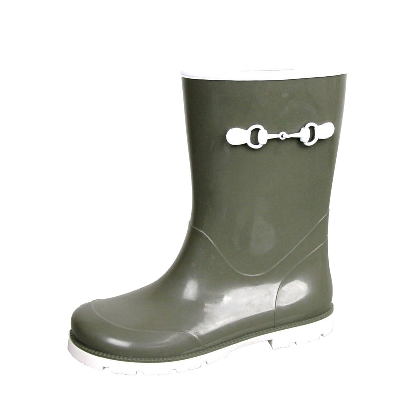 Gucci Kids Rain Boot With Horsebit