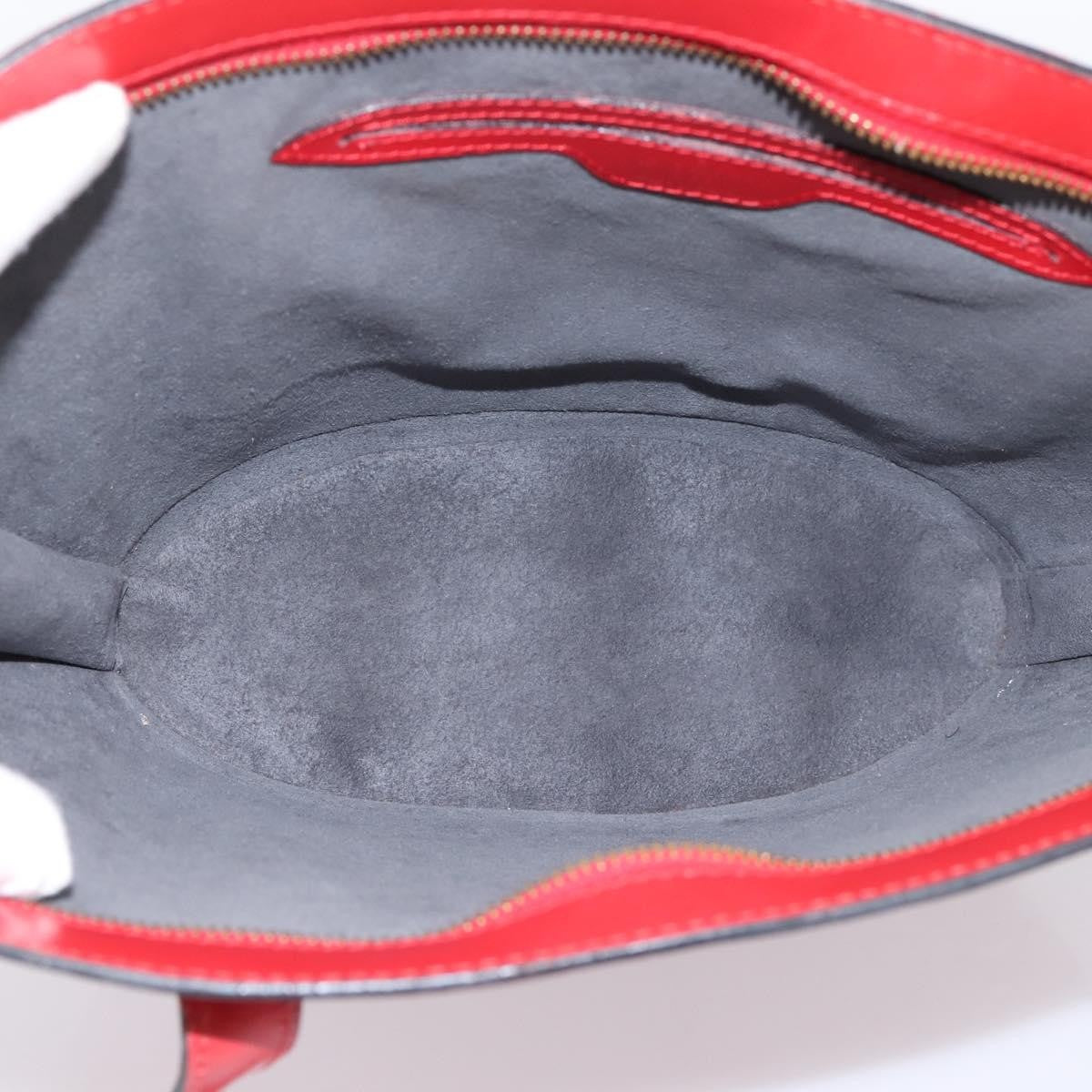 Louis Vuitton Saint Jacques Epi Leather Red Leather Handbag (Pre-Owned)