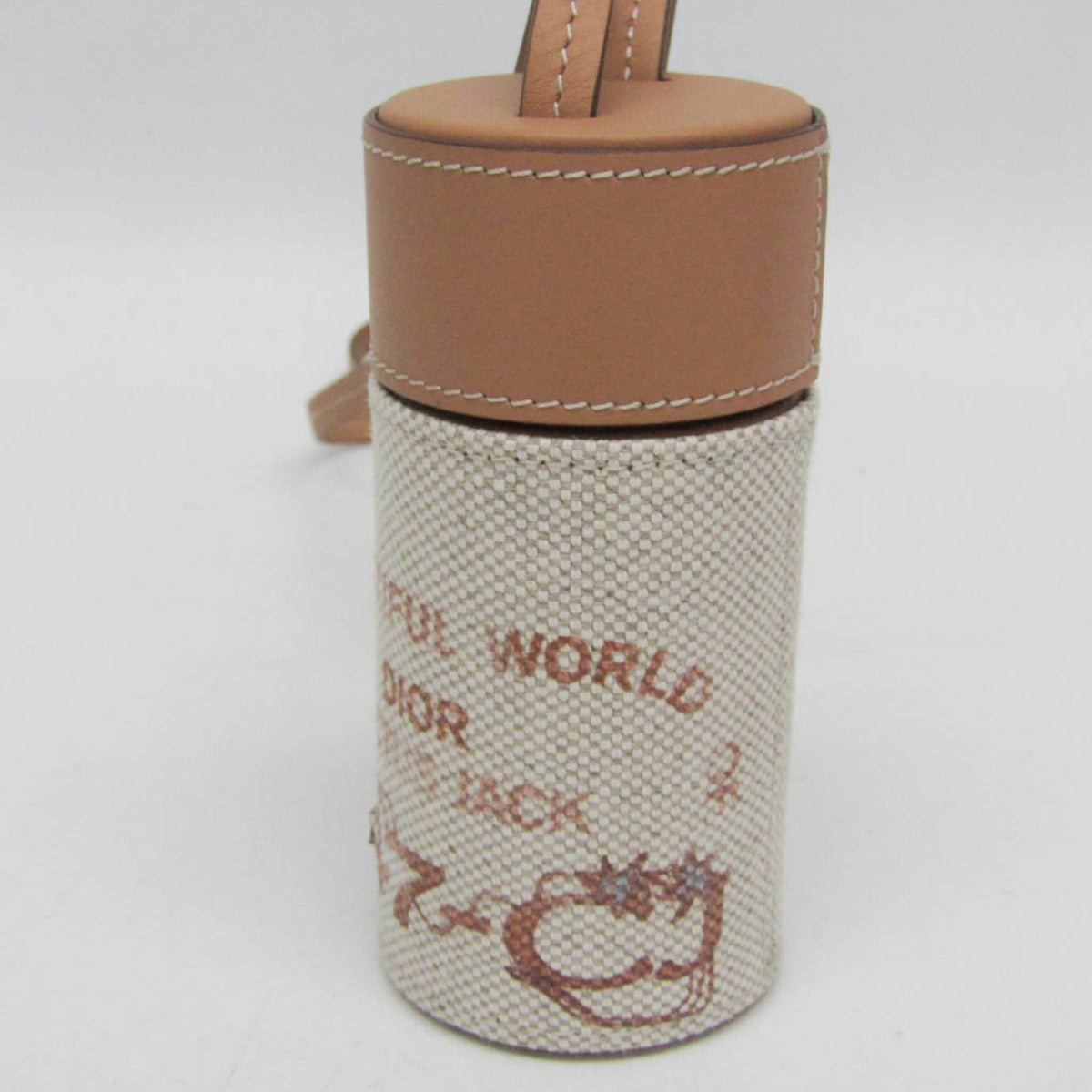 Christian Dior X Cactus Jack Roller Printed Canvas With Leather Beige Canvas Clutche & Pouche Bag (Pre-Owned)