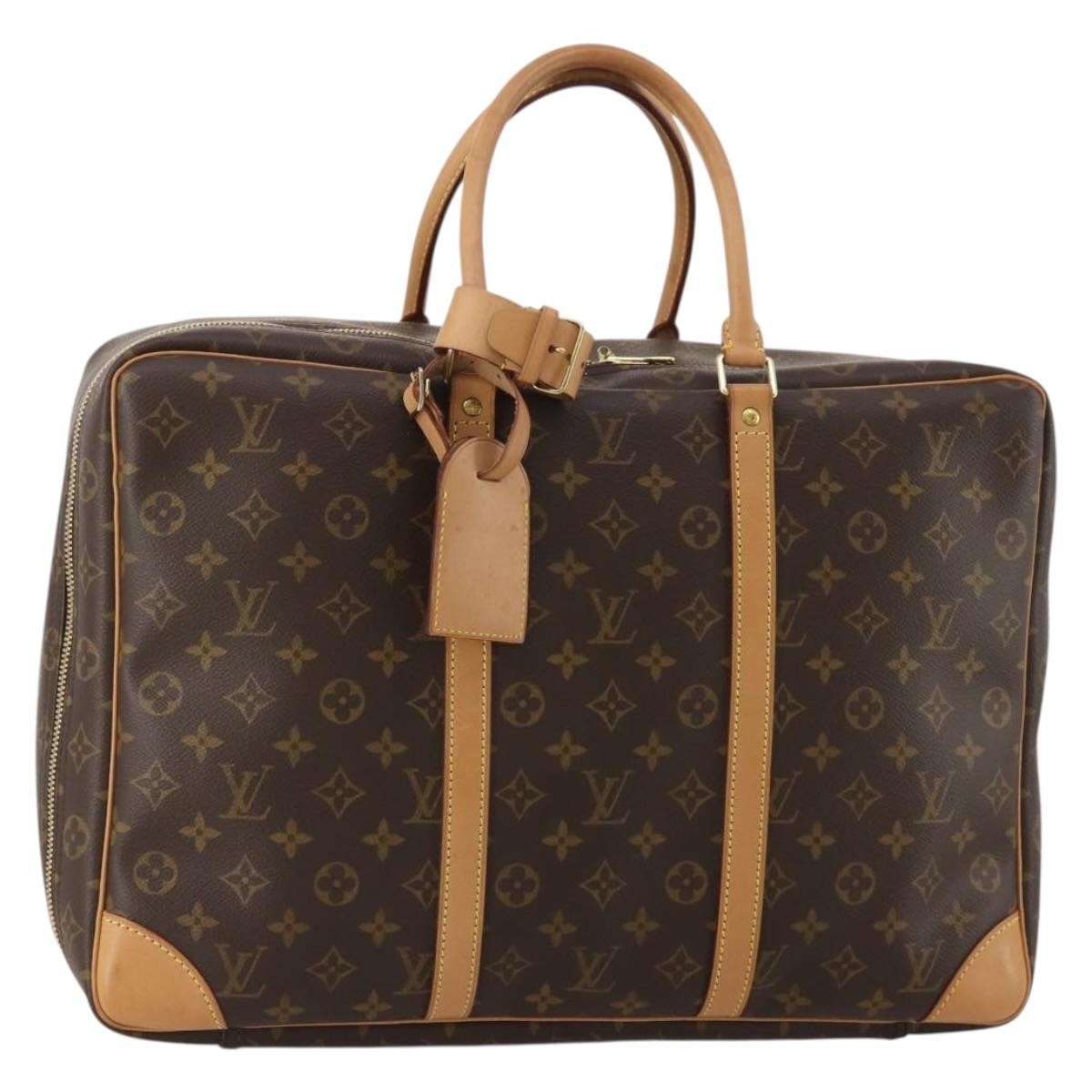 Louis Vuitton Sirius Monogram Brown Canvas Travel Bag Bag (Pre-Owned)