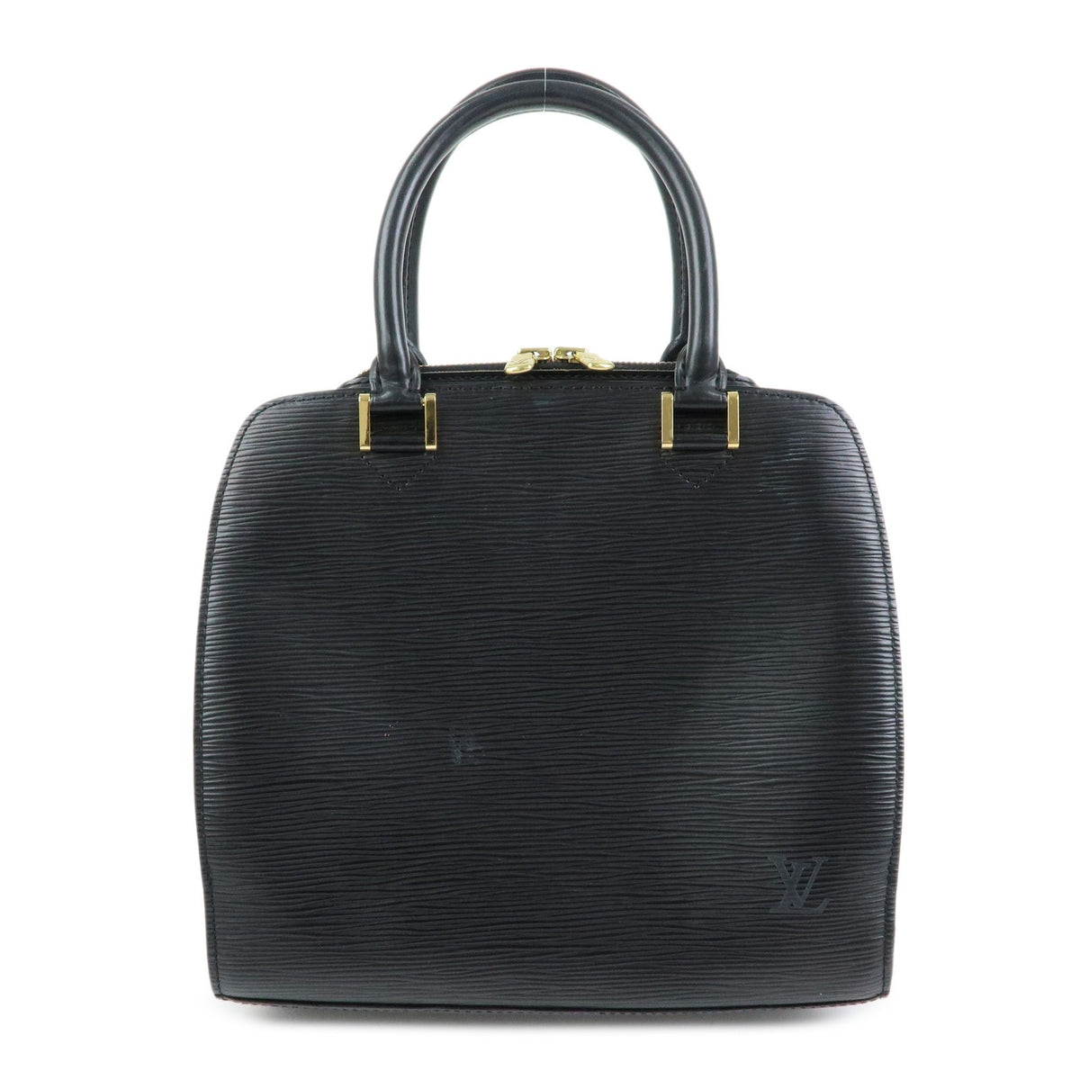 Louis Vuitton Pont Neuf Epi Leather Black Leather Handbag (Pre-Owned)