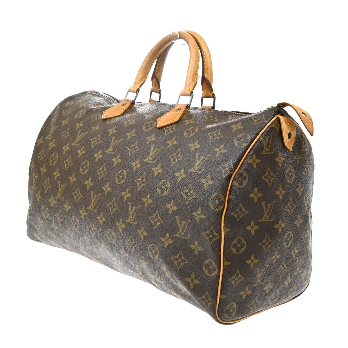 Louis Vuitton Speedy Monogram Canvas Brown Canvas Handbag (Pre-Owned)