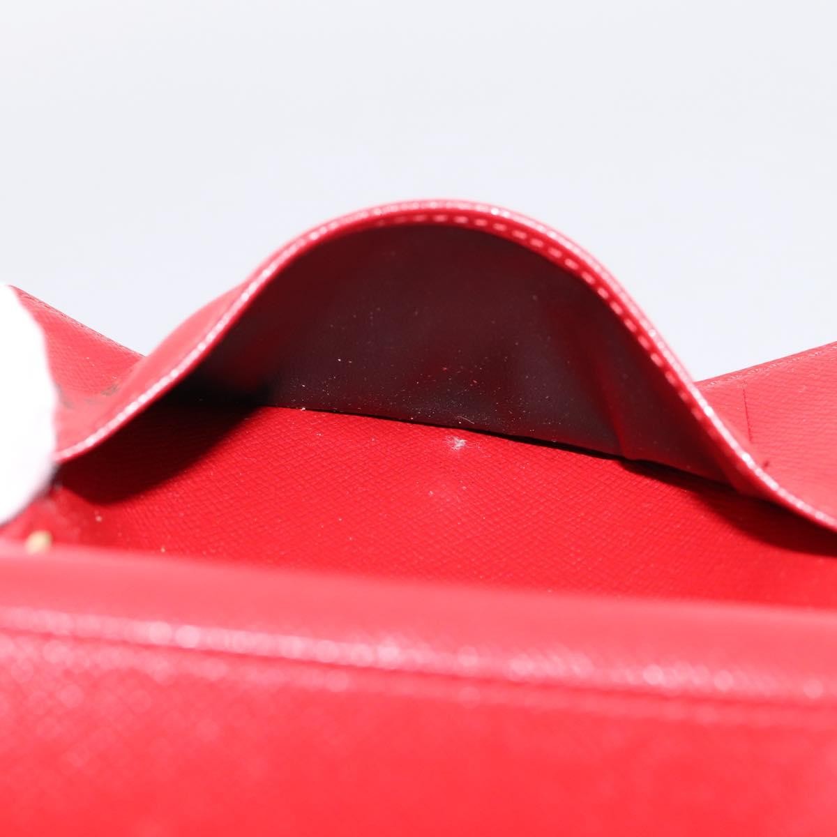 Louis Vuitton Agenda Cover Epi Red Leather Clutche & Pouche Bag (Pre-Owned)