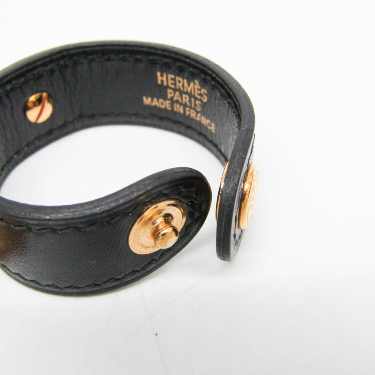 Hermes Vintage Glove Holder Leather With Metal Multicolour Leather Glove Accessory (Pre-Owned)