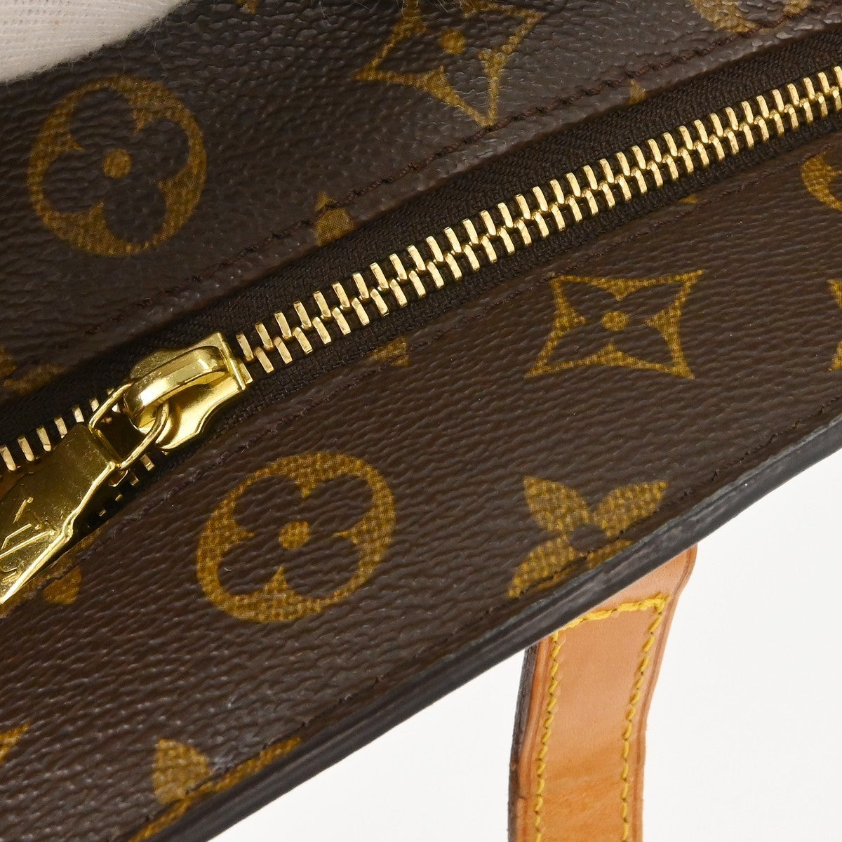 Louis Vuitton Babylone Monogram Canvas Brown Canvas Handbag (Pre-Owned)