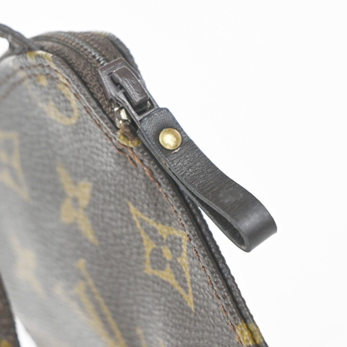 Louis Vuitton Pochette Secret Monogram Canvas Brown Canvas Clutche & Pouche Bag (Pre-Owned)