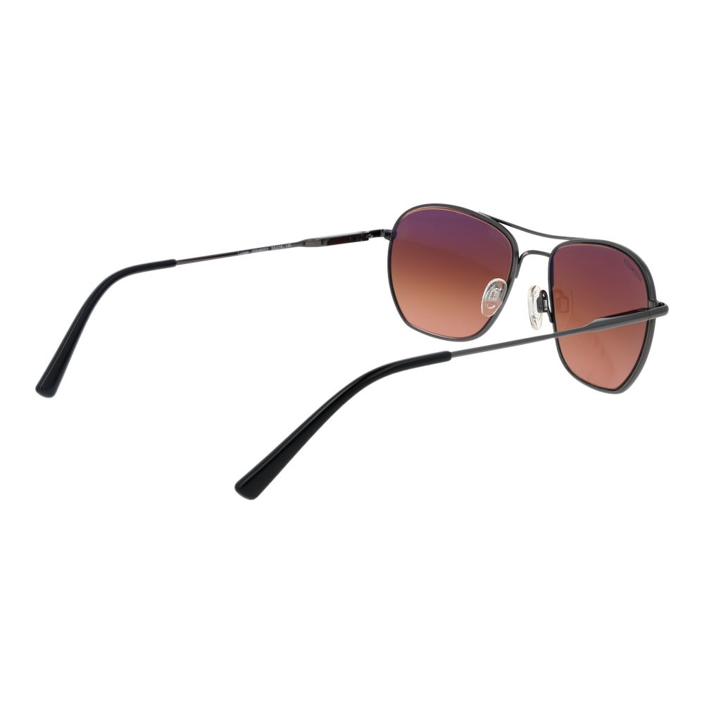 Serengeti Gray Metal  Sunglasses