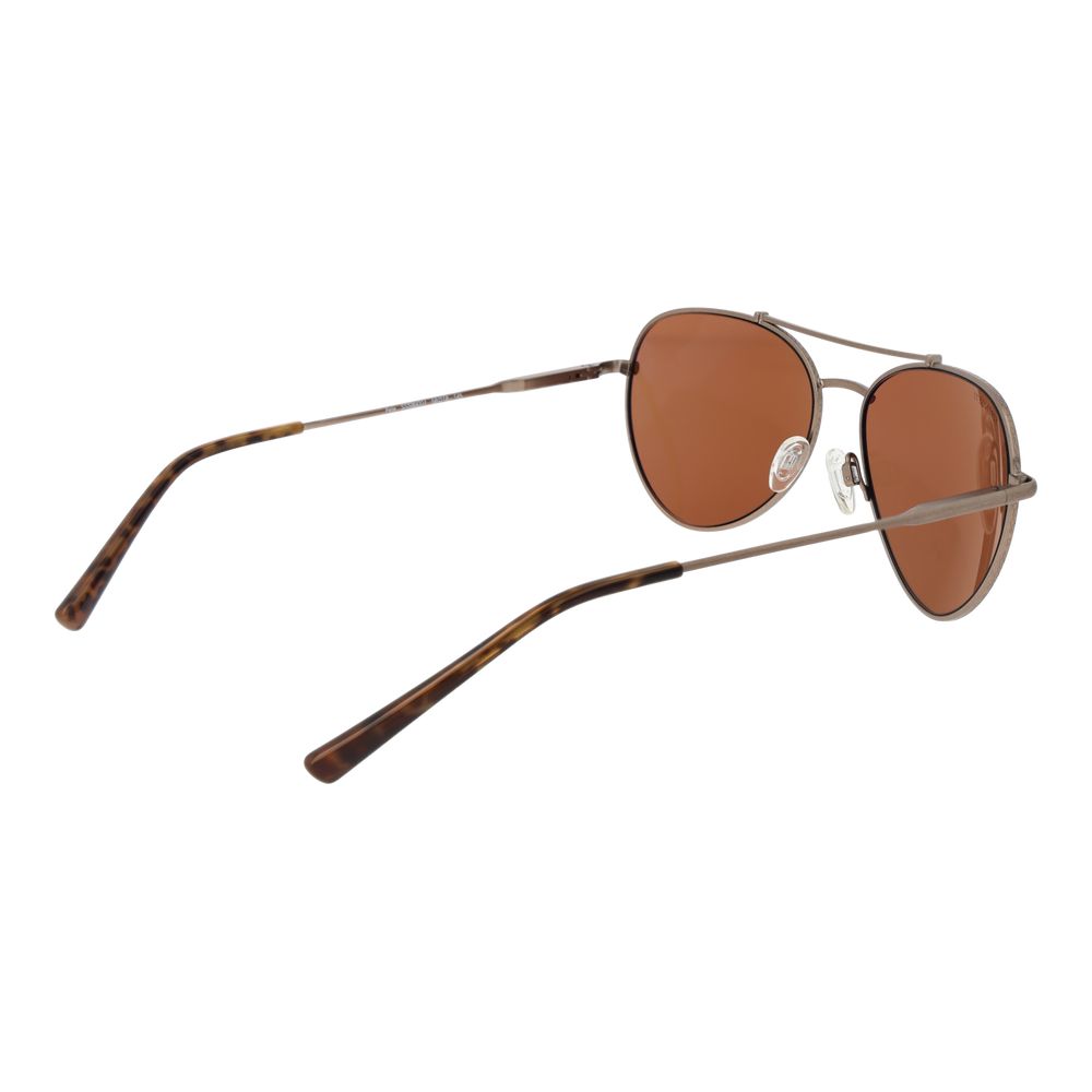 Serengeti Brown Metal  Sunglasses